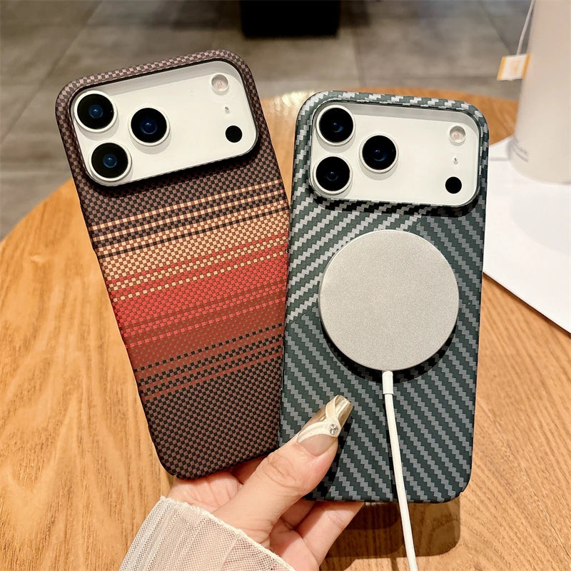Magsafe Carbon Fiber Texture Case