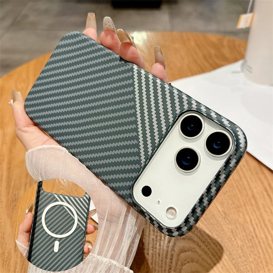 Magsafe Carbon Fiber Texture Case